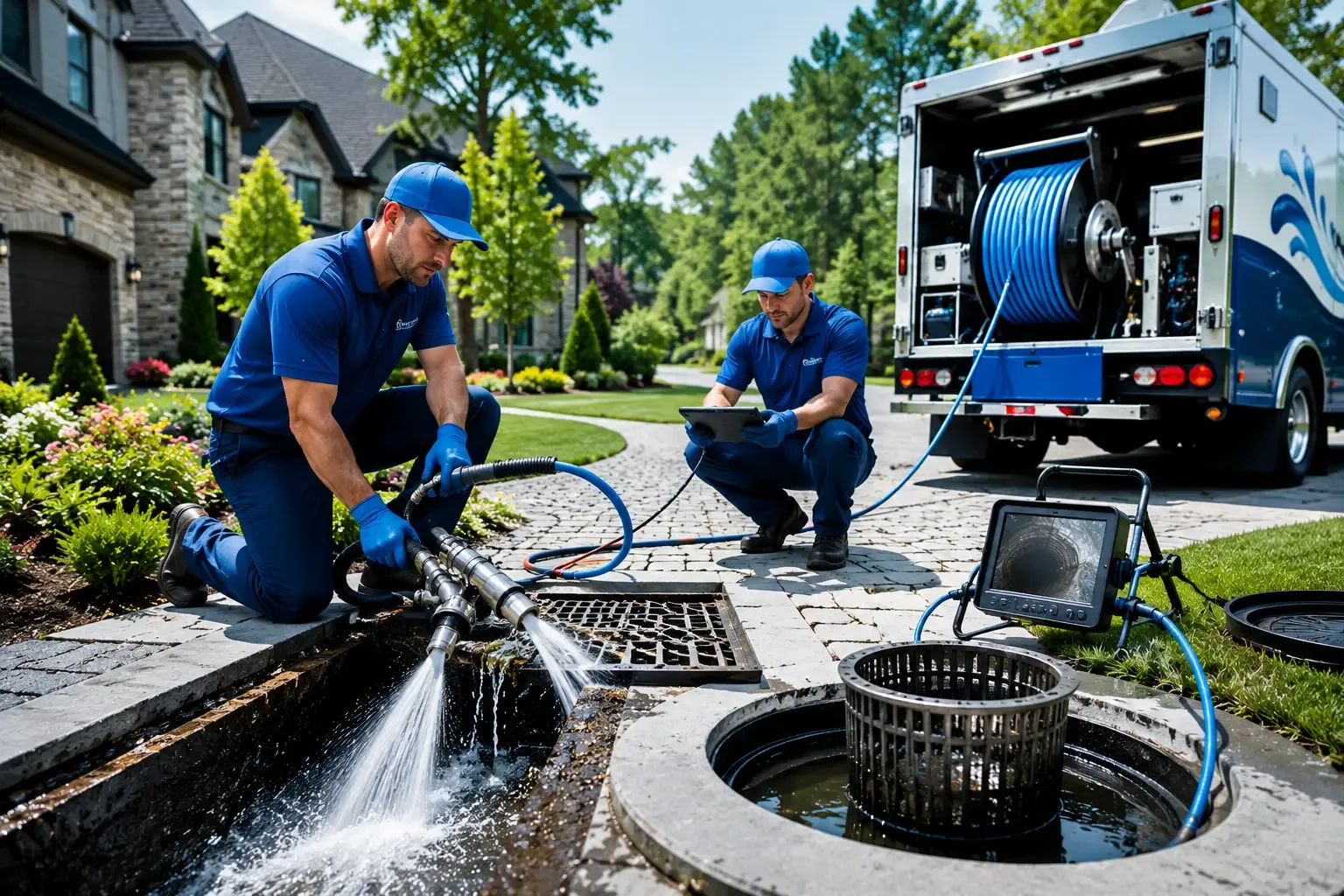 Local outdoor drain cleaning professionals in West Columbia, WV